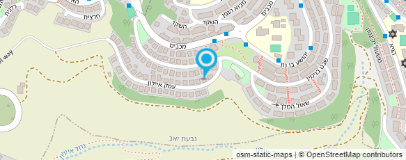 מפת הגעה אל מיכל שטרן