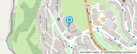 מפת הגעה אל עו"ד חיה ויטלסון-רולף