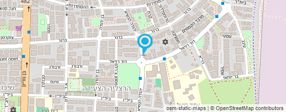 מפת הגעה אל עו"ד אורנה גולדין שריג