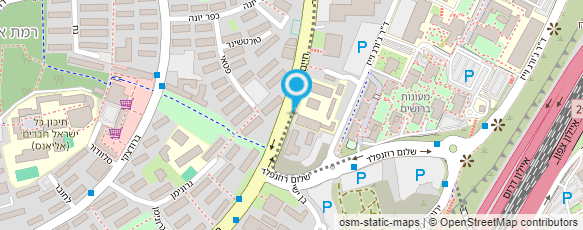 מפת הגעה אל נתנאל - טיפולי גוף נפש