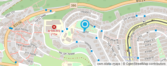 מפת הגעה אל גני מאיר בירוק