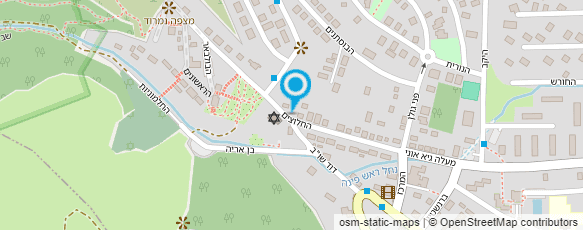 מפת הגעה אל ספיר חגג' סטודיו לכלות