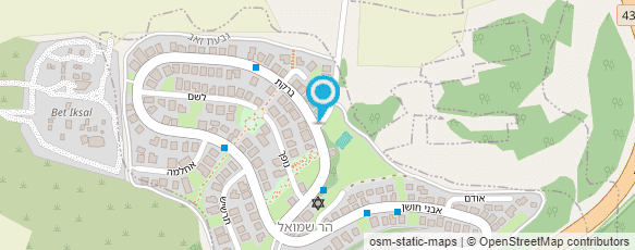 מפת הגעה אל עו"ד בת-חן בן-חיים