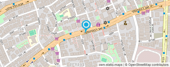 מפת הגעה אל קוביות בונה לך עסקים