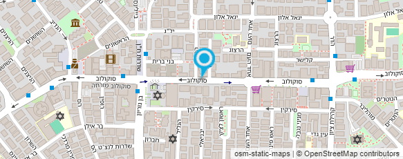 מפת הגעה אל י.ש.ש פשרות לחייבים