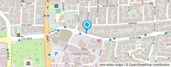 מפת הגעה אל עמית העמותה לרווחה