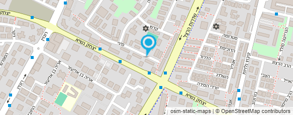 מפת הגעה אל א.א מנעולן