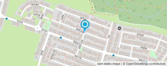 מפת הגעה אל אילנה בוכמן-ליקויי למידה באנגלית ועברית