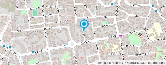 מפת הגעה אל ד"ר גי אורפז-פסיכולוגית קלינית