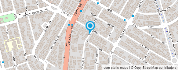 מפת הגעה אל ד"ר לוין סמיון