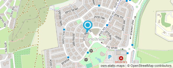 מפת הגעה אל בי מינד B-mind