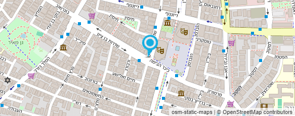 מפת הגעה אל מספרת מוריסון