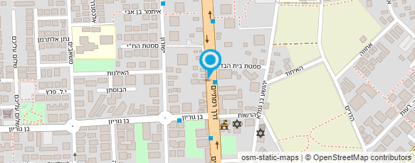 מפת הגעה אל אקספרט מוטורס