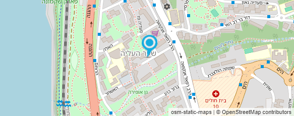 מפת הגעה אל אייל אוחנה עיצוב שיער