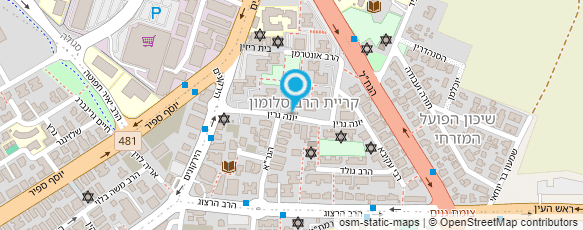 מפת הגעה אל התבלין והפיצוח