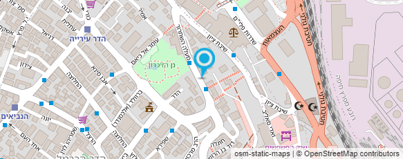 מפת הגעה אל עו"ד רועי זאבי