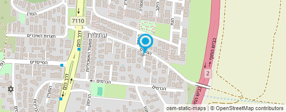 מפת הגעה אל סדנא זיווד לרכב