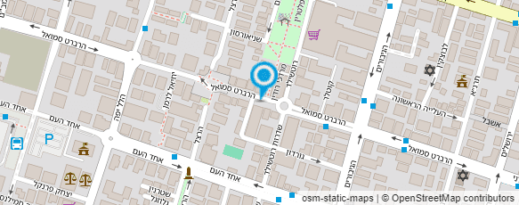 מפת הגעה אל בזאר המרכז