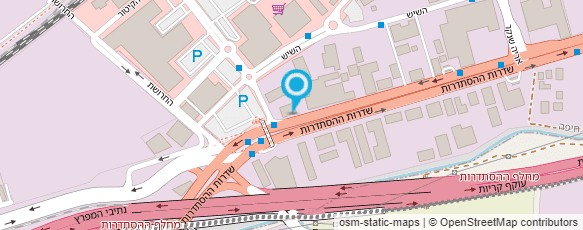 מפת הגעה אל שעון נוכחות Meckano