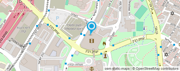 מפת הגעה אל החברים ירושלים