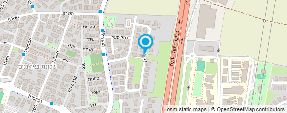 מפת הגעה אל ענבל תעוז-עיסוי אירוודי