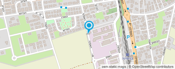 מפת הגעה אל בית ספר לברמנים-BarBe