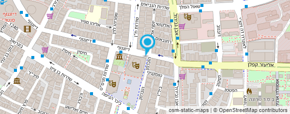 מפת הגעה אל התו השמיני - היכל התרבות