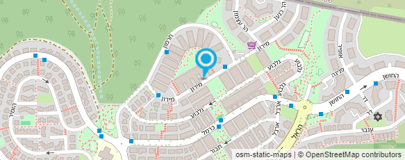 מפת הגעה אל עידית וגנר - צילום אירועים