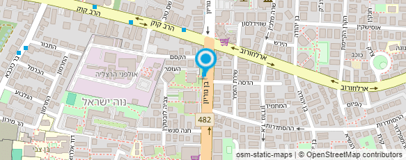 מפת הגעה אל עו"ד ומגשרת שני אבידן