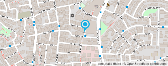 מפת הגעה אל מרכז הספות