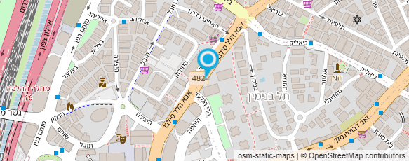 מפת הגעה אל עו"ד רנל יופה