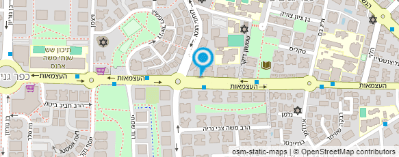 מפת הגעה אל יצחק בן- נוב שמאות מקרקעין