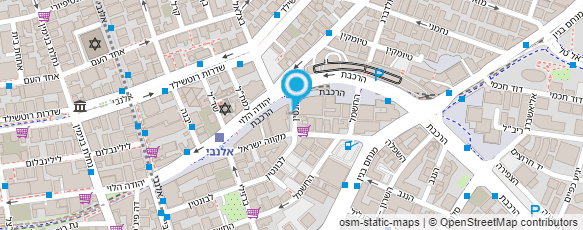 מפת הגעה אל אברהם הוסטל