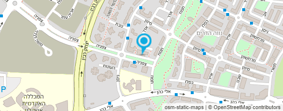 מפת הגעה אל ד"ר ילנה דורודניקוב