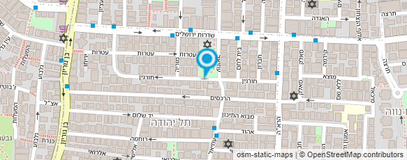 מפת הגעה אל טיפוח אקספרס לאירועים