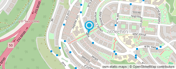 מפת הגעה אל נופשים עם כוכבים