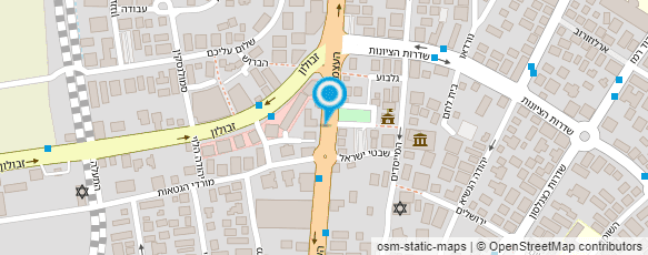 מפת הגעה אל אייץ'.בי וילונות HB