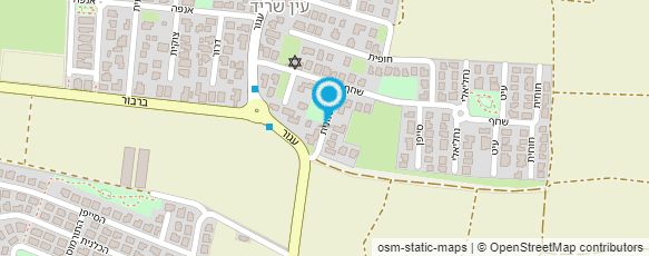 מפת הגעה אל איציק במני מעצב שיער