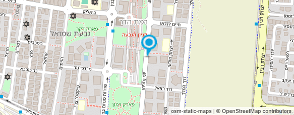 מפת הגעה אל מיכל רוטשילד עיצוב ואדריכלות פנים