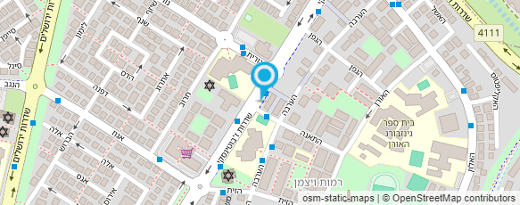 מפת הגעה אל ב.יצחק לבניין