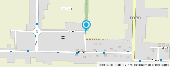 מפת הגעה אל יערית משאבות בטון