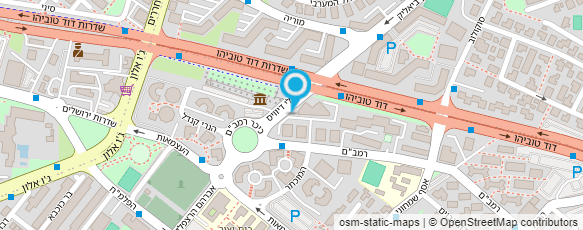 מפת הגעה אל עו"ד טוביה טופר