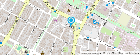 מפת הגעה אל עו"ד מעוז ציונוב