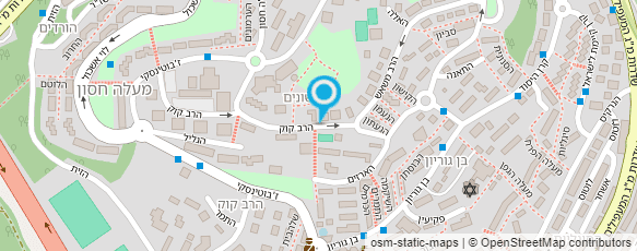 מפת הגעה אל שרותי מחשוב justme