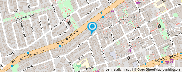 מפת הגעה אל עו"ד לינדה עפרוני