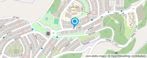 מפת הגעה אל נועה מץ- שיווק מוצרי בריאות