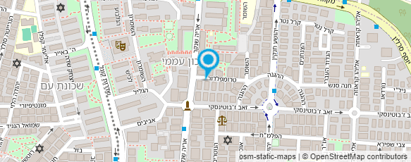 מפת הגעה אל חיש תכנון ובנייה בע"מ