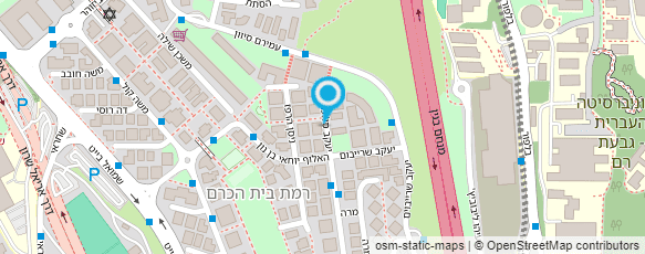 מפת הגעה אל עו"ד אחי כהן-רז