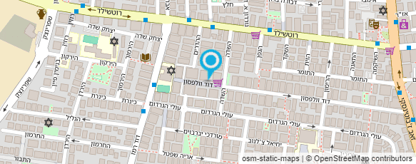 מפת הגעה אל עו"ד גולן פלד