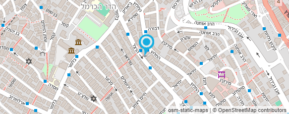 מפת הגעה אל מקסים טקסטיל בע"מ